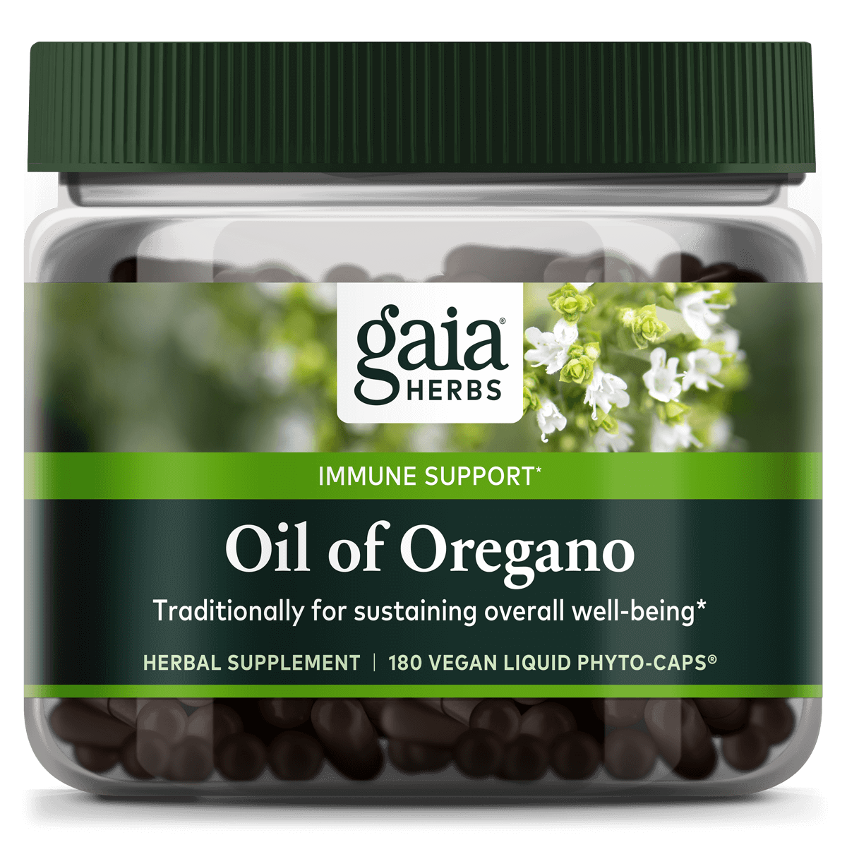 Oil of Oregano Capsules: Vegan Ancient Remedy: Gaia Herbs®