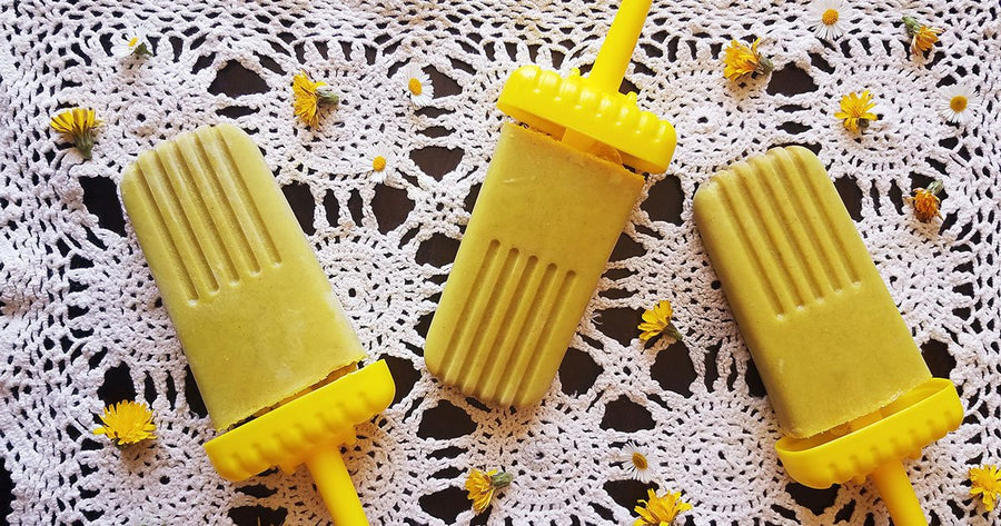 Golden Milk Popsicles