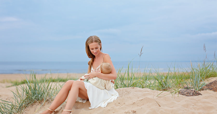 Mom who takes lactation herbs 