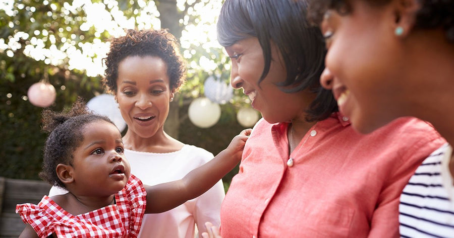 Generations of African American women 