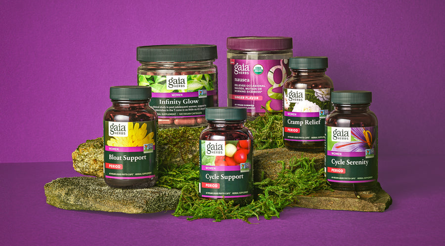 Our New Women’s Herbal Products Support Bloat, Cramp Relief, & More