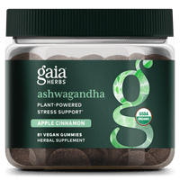 Gaia Herbs Ashwagandha Gummies || 81 ct