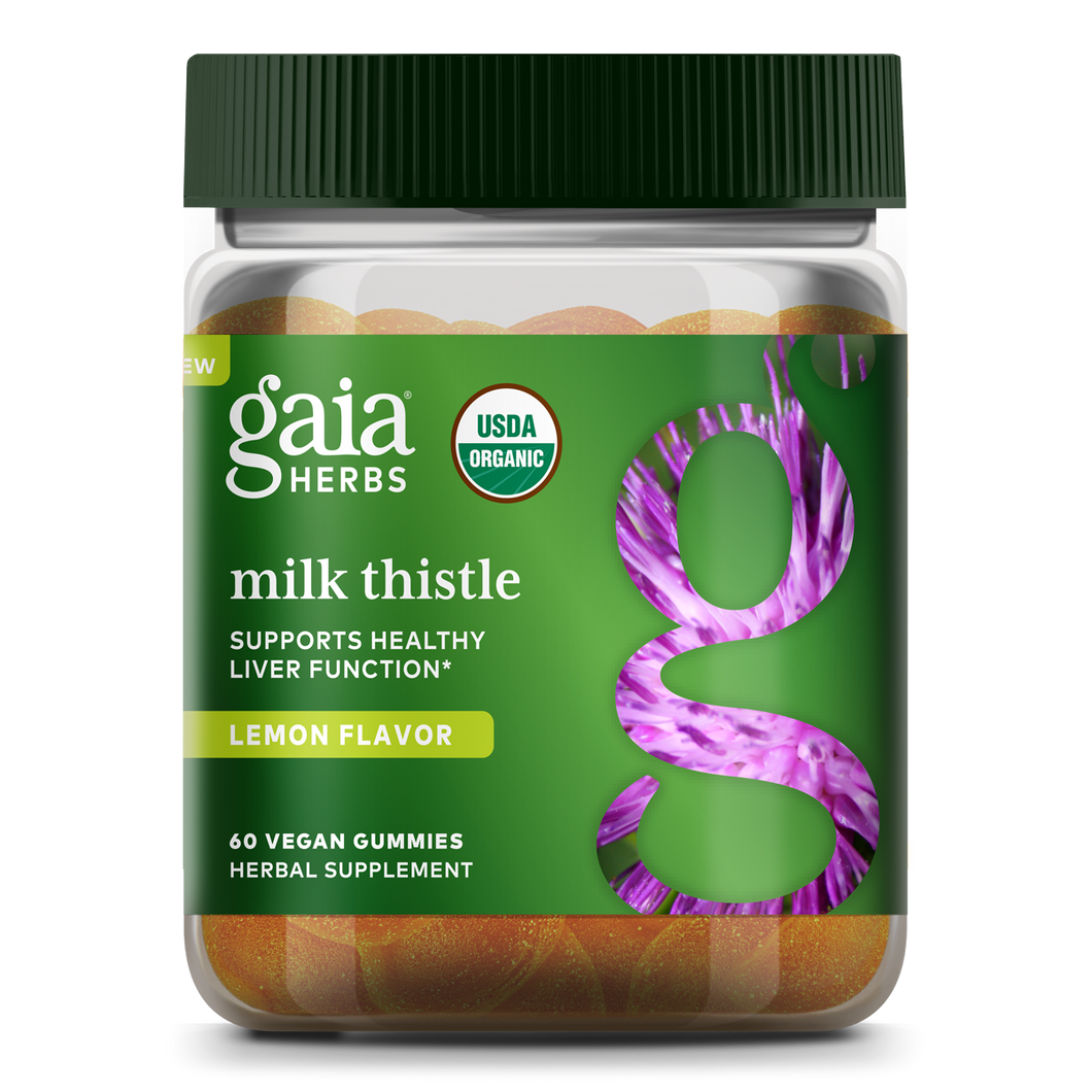 Gaia Herbs Milk Thistle Gummies || 60 ct