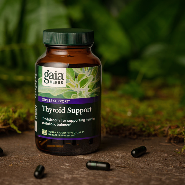 Thyroid Support Supplement Gaia Herbs® Gaia Herbs®