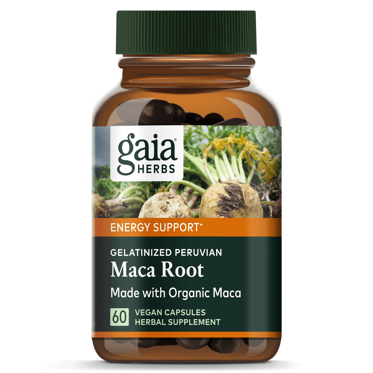 ontsmettingsmiddel Voetganger Christendom Maca Pills - Supports Energy & Performance | Gaia Herbs: Gaia Herbs®